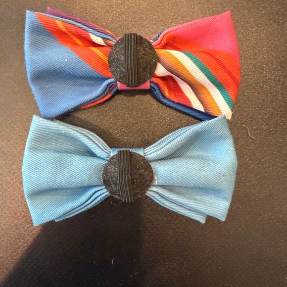 Colorful Dog Bow Tie Set - Picture 2 of 2